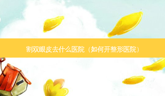 割双眼皮去什么医院(如何开整形医院)-第1张图片-美选资讯网 割双眼皮去什么医院(如何开整形医院)-第1张图片-美选资讯网