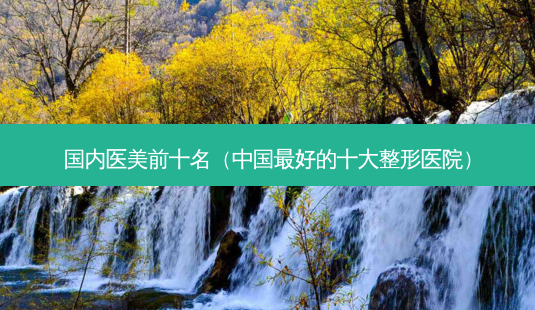 国内医美前十名(中国好的十大整形医院)-第1张图片-美选资讯网 国内医美前十名(中国好的十大整形医院)-第1张图片-美选资讯网