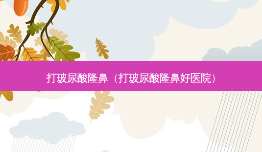 打玻尿酸隆鼻(打玻尿酸隆鼻好医院)-第1张图片-美选资讯网 打玻尿酸隆鼻(打玻尿酸隆鼻好医院)-第1张图片-美选资讯网