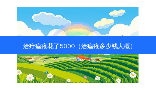 痤疮花了5000(治痤疮多少钱大概)-第1张图片-美选资讯网 痤疮花了5000(治痤疮多少钱大概)-第1张图片-美选资讯网