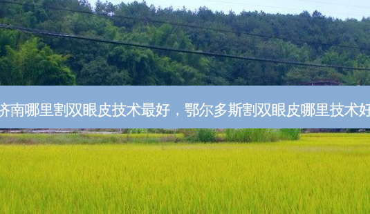 济南哪里割双眼皮技术 *** ,鄂尔多斯割双眼皮哪里技术好-第1张图片-美选资讯网 济南哪里割双眼皮技术 *** ,鄂尔多斯割双眼皮哪里技术好-第1张图片-美选资讯网