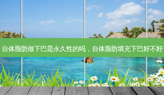 自体脂肪做下巴是永久性的吗,自体脂肪填充下巴好不好-第1张图片-美选资讯网 自体脂肪做下巴是永久性的吗,自体脂肪填充下巴好不好-第1张图片-美选资讯网