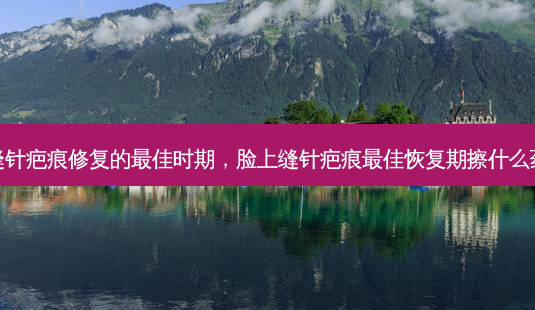 脸上缝针疤痕修复的 *** 时期,脸上缝针疤痕 *** 恢复期擦什么药膏好-第1张图片-美选资讯网 脸上缝针疤痕修复的 *** 时期,脸上缝针疤痕 *** 恢复期擦什么药膏好-第1张图片-美选资讯网