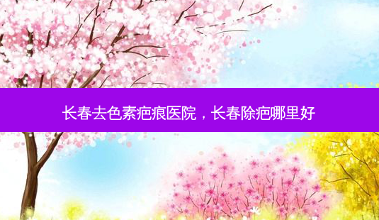 长春去色素疤痕医院,长春除疤哪里好-第1张图片-美选资讯网 长春去色素疤痕医院,长春除疤哪里好-第1张图片-美选资讯网