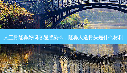 人工骨隆鼻好吗容易感染么,隆鼻人造骨头是什么材料-第1张图片-美选资讯网 人工骨隆鼻好吗容易感染么,隆鼻人造骨头是什么材料-第1张图片-美选资讯网