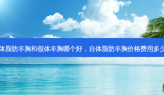 自体脂肪丰胸和假体丰胸哪个好,自体脂肪丰胸价格费用多少钱-第1张图片-美选资讯网 自体脂肪丰胸和假体丰胸哪个好,自体脂肪丰胸价格费用多少钱-第1张图片-美选资讯网