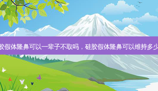 硅胶假体隆鼻可以一辈子不取吗,硅胶假体隆鼻可以维持多少年-第1张图片-美选资讯网 硅胶假体隆鼻可以一辈子不取吗,硅胶假体隆鼻可以维持多少年-第1张图片-美选资讯网