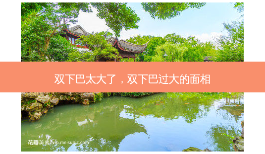 双下巴太大了,双下巴过大的面相-第1张图片-美选资讯网 双下巴太大了,双下巴过大的面相-第1张图片-美选资讯网