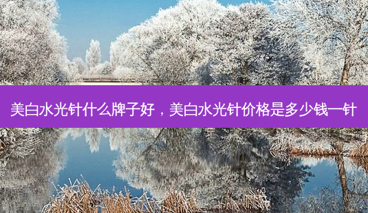 美白水光针什么牌子好,美白水光针价格是多少钱一针-第1张图片-美选资讯网 美白水光针什么牌子好,美白水光针价格是多少钱一针-第1张图片-美选资讯网