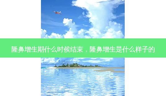 隆鼻增生期什么时候结束,隆鼻增生是什么样子的-第1张图片-美选资讯网 隆鼻增生期什么时候结束,隆鼻增生是什么样子的-第1张图片-美选资讯网