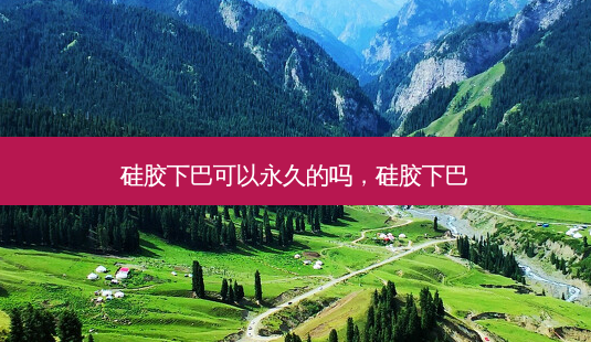 硅胶下巴可以永久的吗,硅胶下巴-第1张图片-美选资讯网 硅胶下巴可以永久的吗,硅胶下巴-第1张图片-美选资讯网
