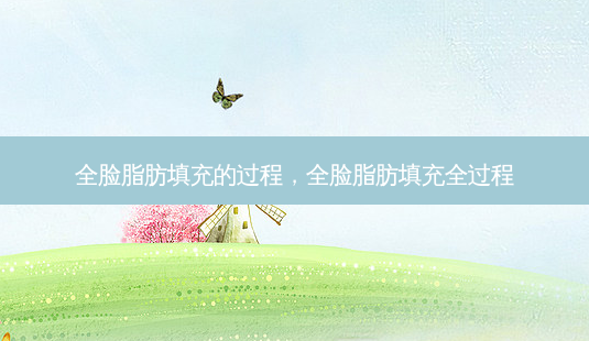 全脸脂肪填充的过程,全脸脂肪填充全过程-第1张图片-美选资讯网 全脸脂肪填充的过程,全脸脂肪填充全过程-第1张图片-美选资讯网