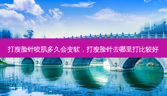 打瘦脸针咬肌多久会变软,打瘦脸针去哪里打比较好-第1张图片-美选资讯网 打瘦脸针咬肌多久会变软,打瘦脸针去哪里打比较好-第1张图片-美选资讯网