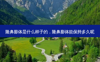 隆鼻膨体是什么样子的，隆鼻膨体能保持多久呢