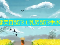 胸部美容整形（ *** 整形手术）