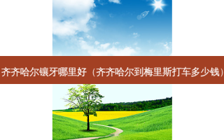 齐齐哈尔镶牙哪里好（齐齐哈尔到梅里斯打车多少钱）