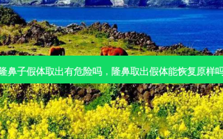隆鼻子假体取出有危险吗，隆鼻取出假体能恢复原样吗