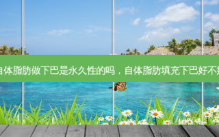 自体脂肪做下巴是永久性的吗，自体脂肪填充下巴好不好
