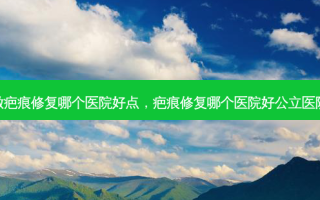 做疤痕修复哪个医院好点，疤痕修复哪个医院好公立医院