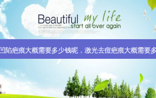 激光去凹陷疤痕大概需要多少钱呢，激光去痘疤痕大概需要多少钱呢