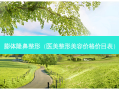 膨体隆鼻整形（医美整形美容价格价目表）