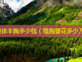 去假体丰胸多少钱（隆胸要花多少万）