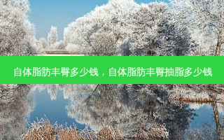 自体脂肪丰臀多少钱，自体脂肪丰臀抽脂多少钱