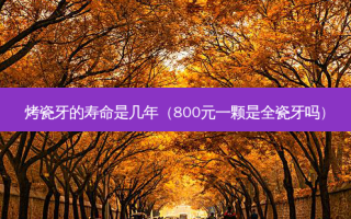 烤瓷牙的寿命是几年（800元一颗是全瓷牙吗）