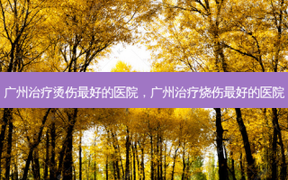 广州治疗烫伤 *** 的医院，广州治疗烧伤 *** 的医院