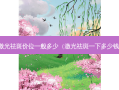 激光祛斑价位一般多少（激光祛斑一下多少钱）