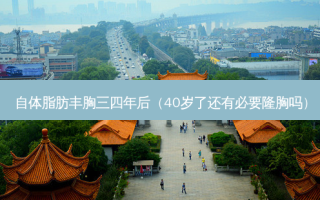 自体脂肪丰胸三四年后（40岁了还有必要隆胸吗）