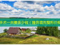 隆鼻手术一共要多少钱（隆鼻填充整形价格）