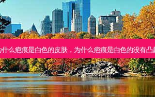 为什么疤痕是白色的皮肤，为什么疤痕是白色的没有凸起