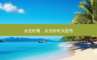 水光针筒，水光针针头型号