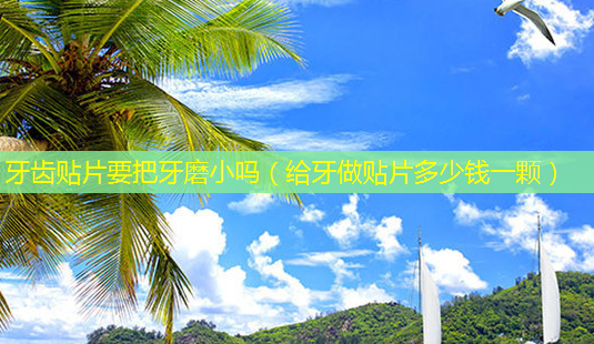 牙齿贴片要把牙磨小吗(给牙做贴片多少钱一颗)-第1张图片-美选资讯网 牙齿贴片要把牙磨小吗(给牙做贴片多少钱一颗)-第1张图片-美选资讯网